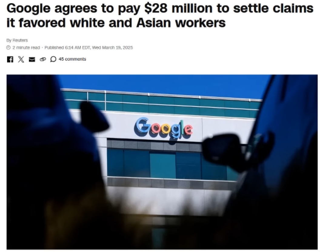 MoT #817 Google Excludes Black Employees From Discrimination Settlement