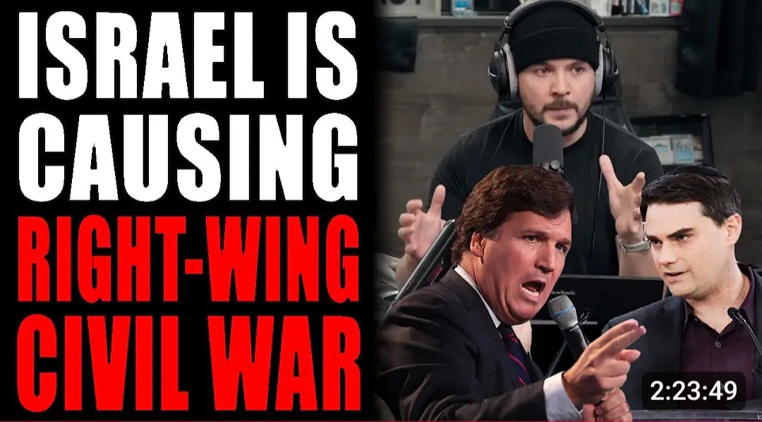 Right Wingers In Civil War Over U.S. Supporting Israel
