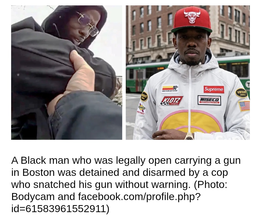 The Blue Line vs. The Second Amendment: Why ‘Legal’ Doesn’t Protect Black Men in Boston