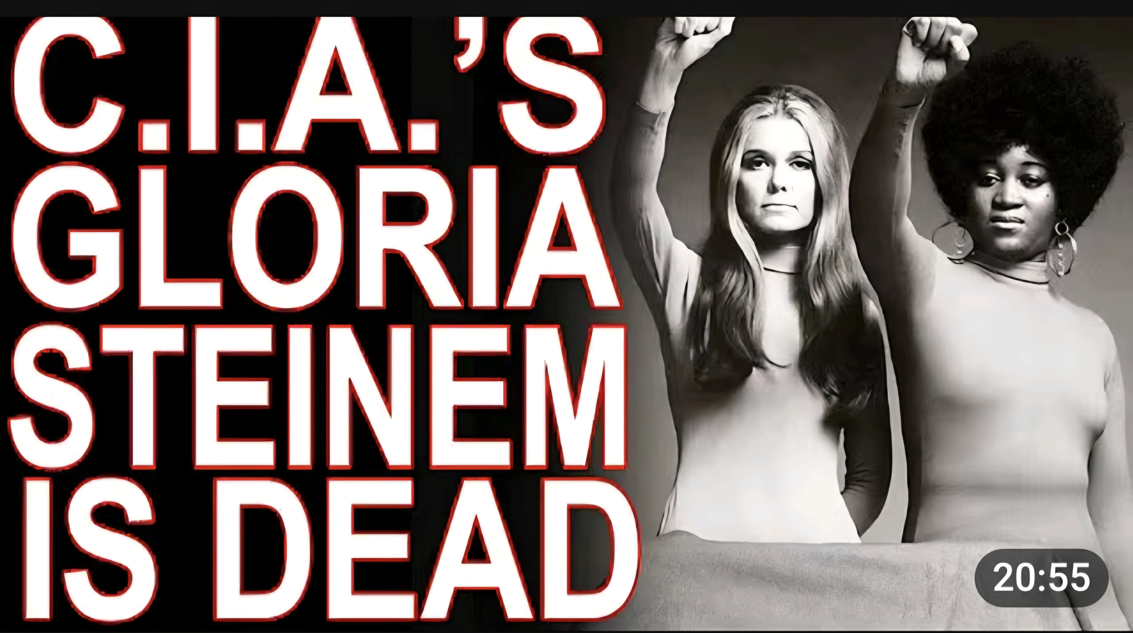 Who Was Gloria Steinem, The CIA Asset?